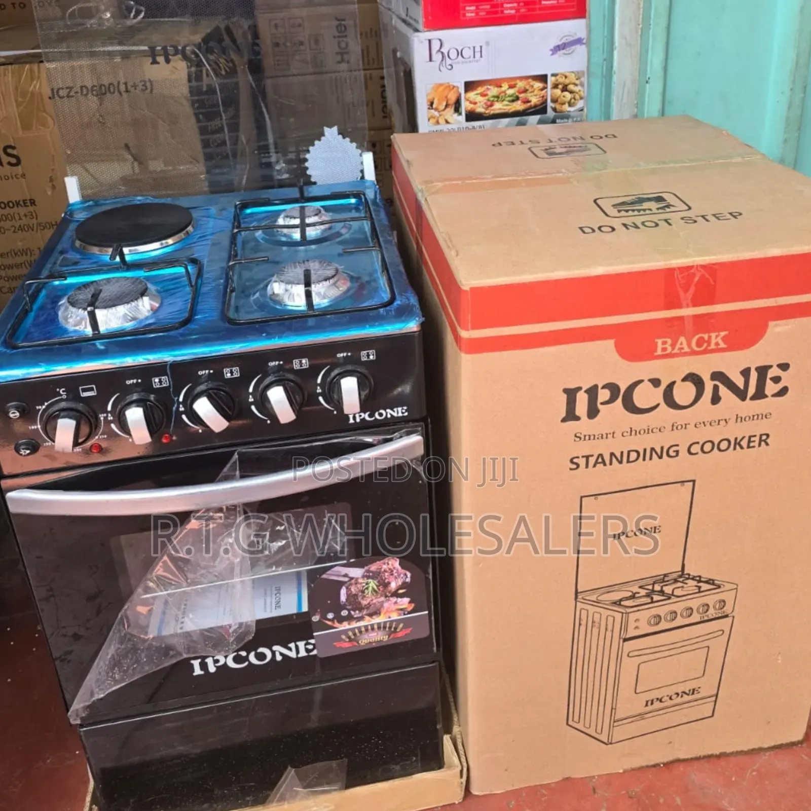 Ipcone 50x55 3+1 Standing Cooker Electric Oven
