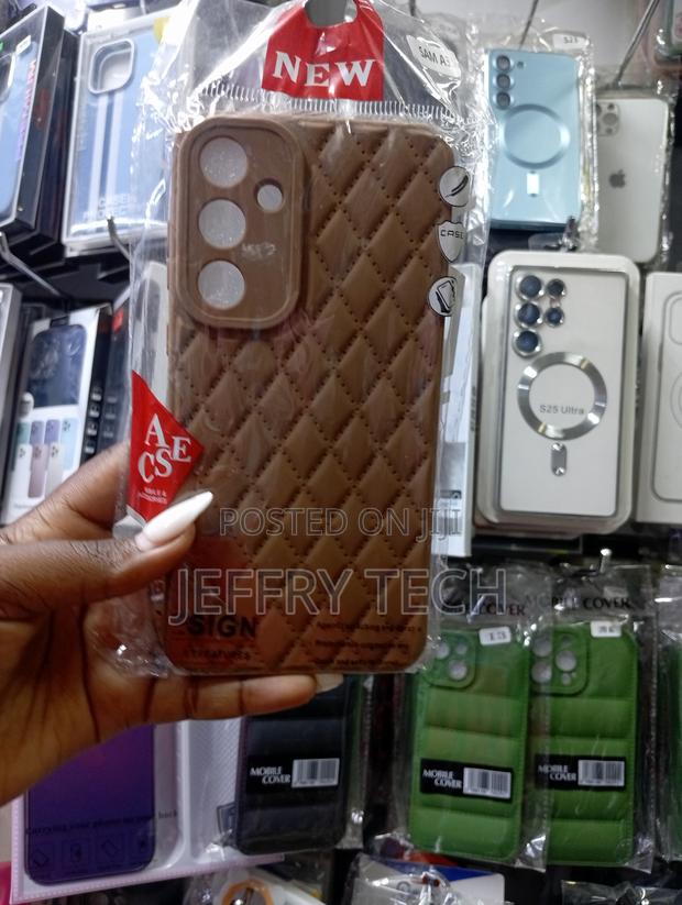 Brown Protective Phone Case Designed for the Samsung Galaxy a Series.