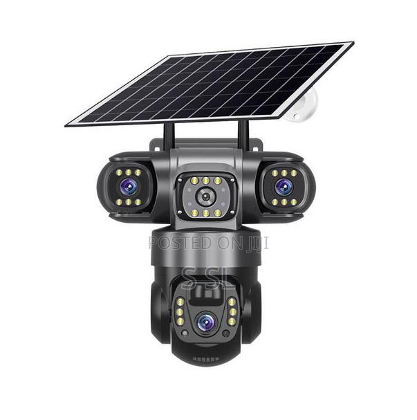 Triple Lens 4g Solar PTZ Camera
