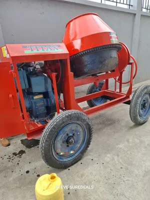 Indian Titan Concrete Mixer, Diesel Powered
