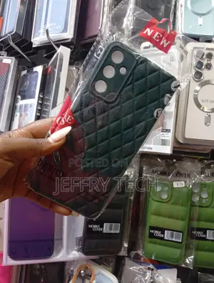Vivid Diamond Shape Pu Leather Back Cover Designed for Samsung Galaxy