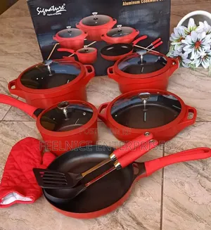 12 Pieces Signature Die Cast Nonstick Cookware Set