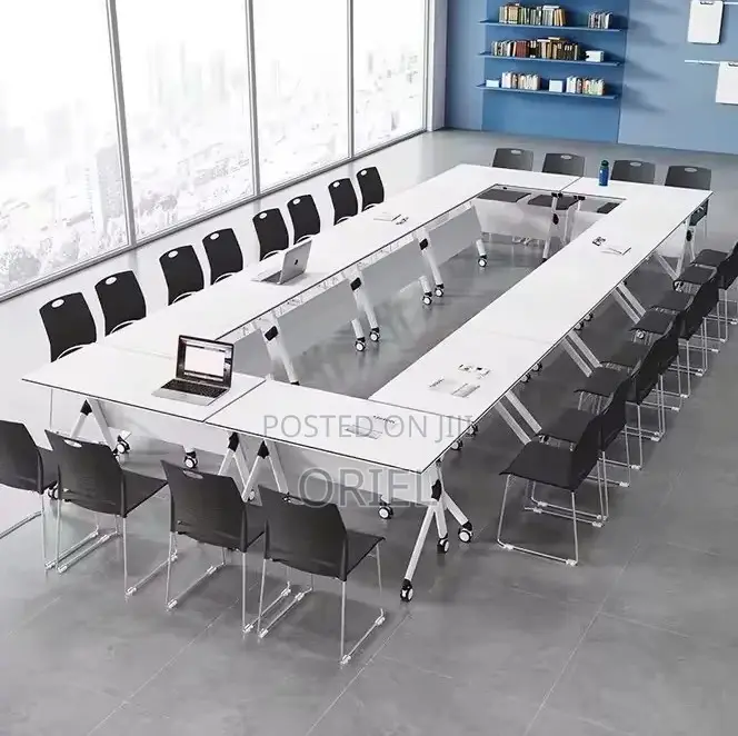 Office Table : Folding Meeting Conference Table