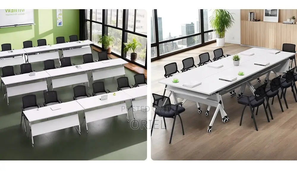 Office Table : Folding Meeting Conference Table