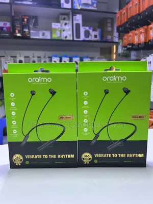 Oraimo Necklace Lite Oeb-311 – 30h Playtime, Bass,Call Vibration Alert