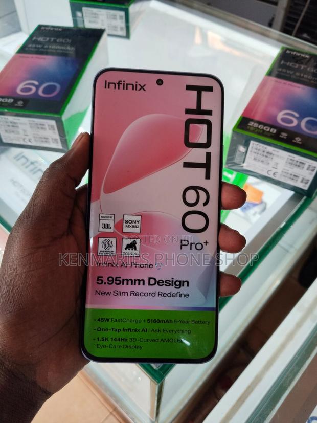 New Infinix Hot 60 Pro+ 128 GB Black