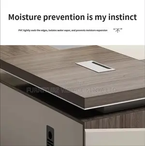 1.6 Meters Imported L-Shaped Boss Writing Table