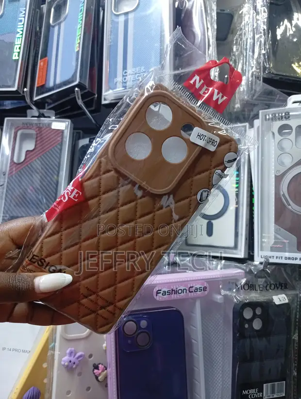 Brown Quilted Phone Case Is Compatible With the iPhone 14 Pro Max for sale  - Jeffry Tech  Price: KSh 1,000 on Jiji.co.ke [Nairobi Central]