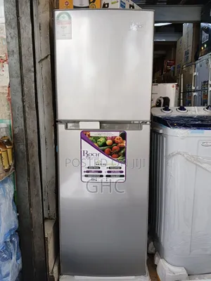 Roch 138l Double Door Fridge