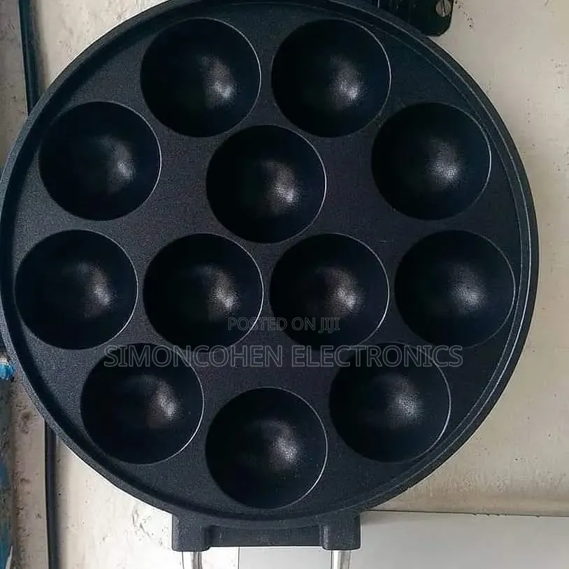 12 Holes Heavy Die Cast Vitumbua Pan