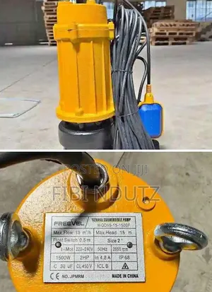Freevale Sewage Submersible Pump/Anti Clogging Pump