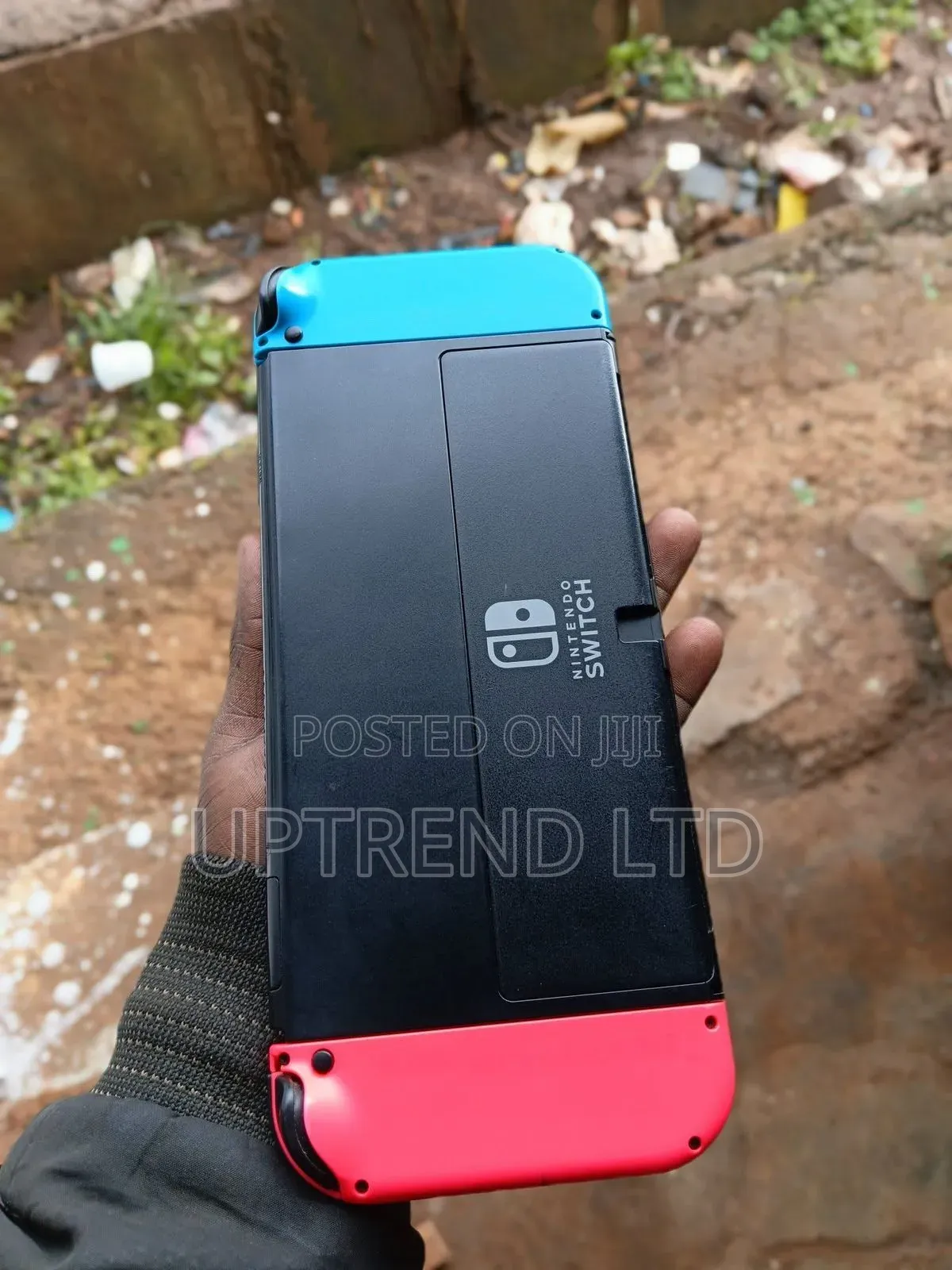 Clean Home Used Nintendo Switch. Red Blue Joycons