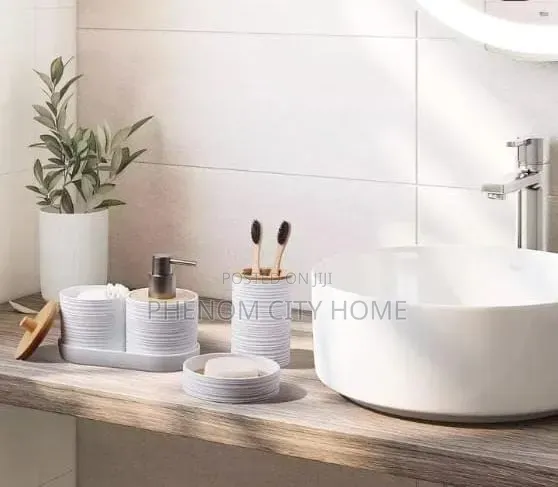 8 Bathroom Organization Set