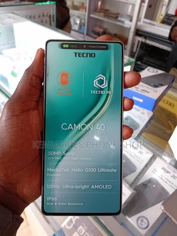 New Tecno Camon 40 256 GB Black