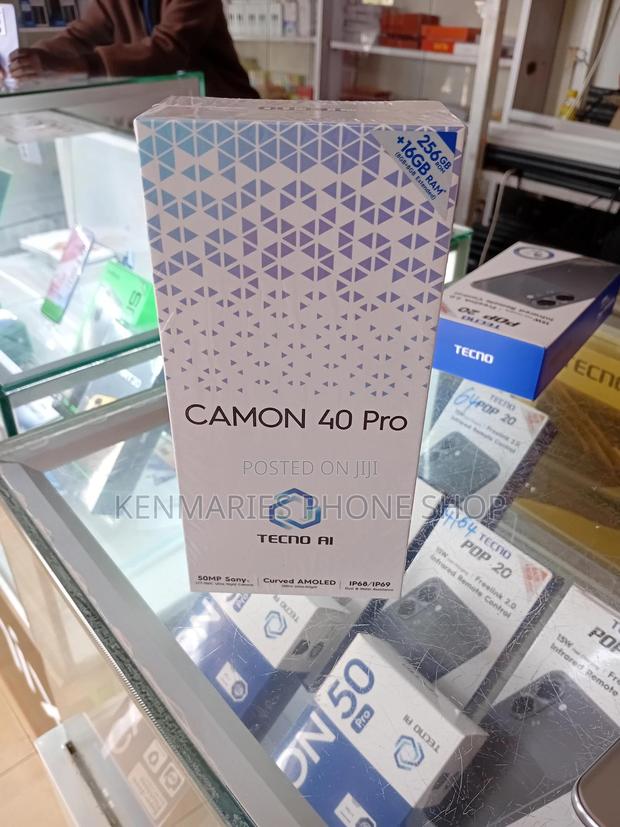 New Tecno Camon 40 256 GB Black - thumbnail 2