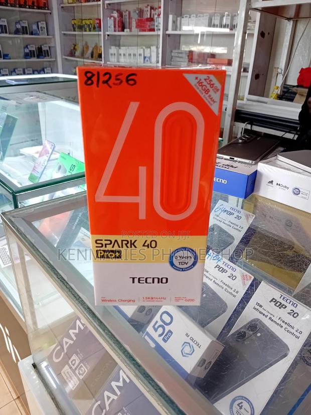 New Tecno Spark 40 Pro+ 256 GB Gray - thumbnail 2