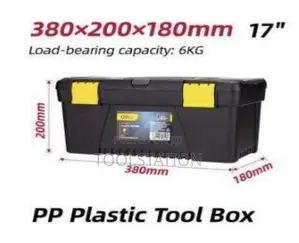Plastic Tool Box Size:17" Edl432417