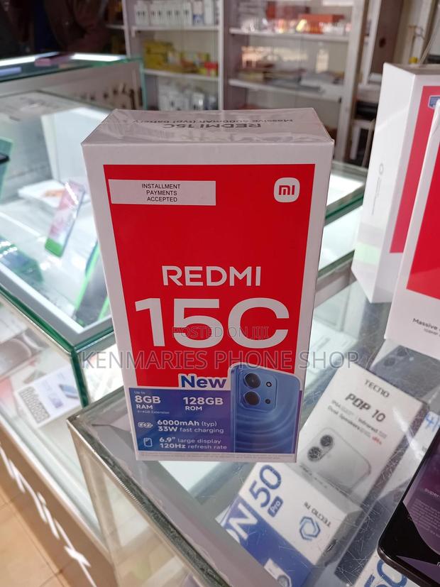 New Xiaomi Redmi 15C 4G 128 GB Red - thumbnail 2