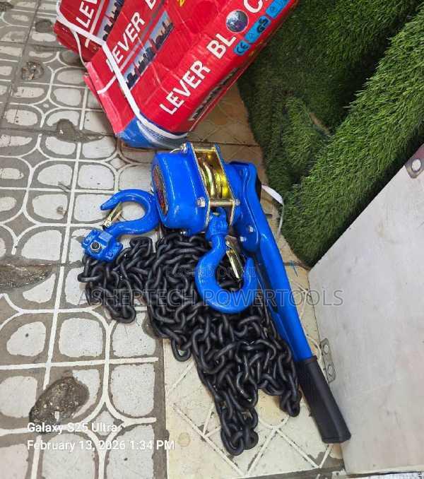 Heavy Duty Lever Blocks 2t by 3m