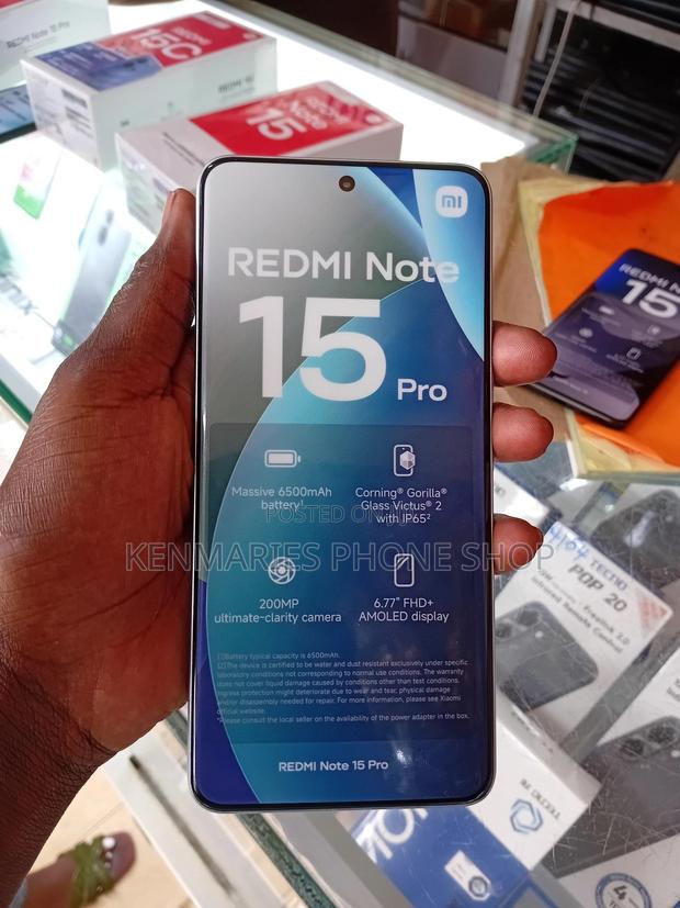 New Xiaomi Redmi Note 15 Pro 256 GB Red