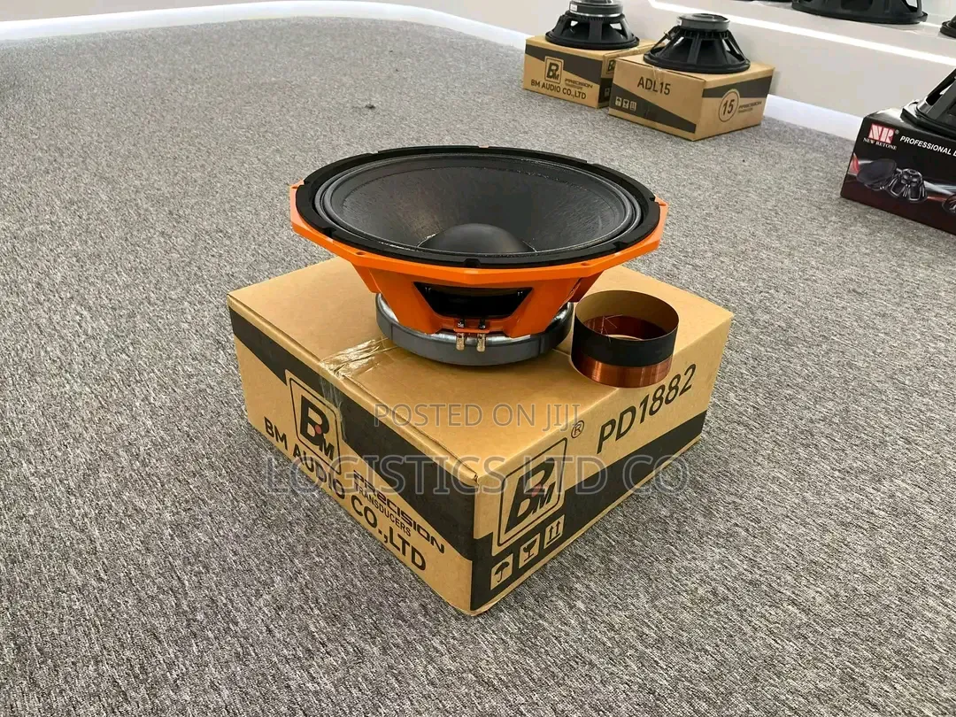 Pd1882 18inch Single Magnet 2500w Power 5" Voice Coil Double Spider