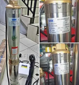 Electric Water Pump and Is Submersible Has 1hp and a Control Box