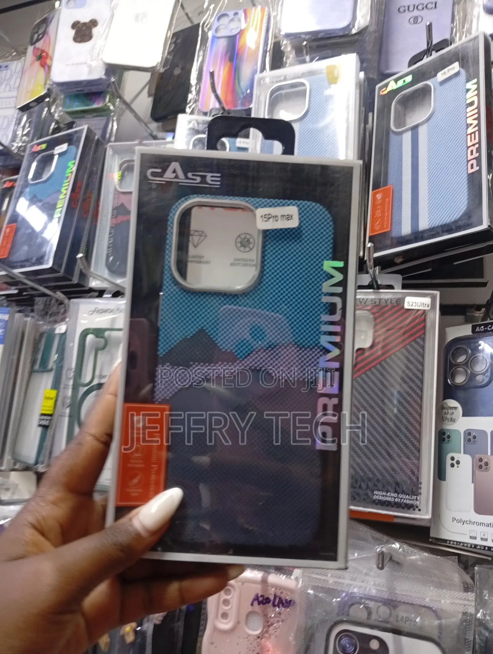 Premium Protective Case Designed for an iPhone 15 Pro Max.