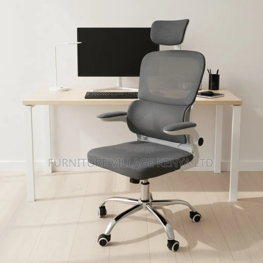 Swivel Orthopedic Seat With Flipping Armrest