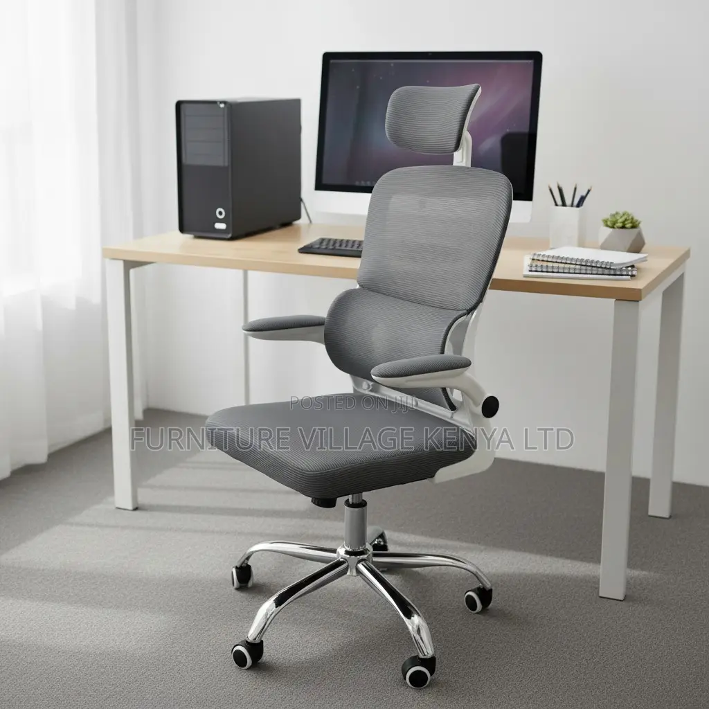 Swivel Orthopedic Seat With Flipping Armrest