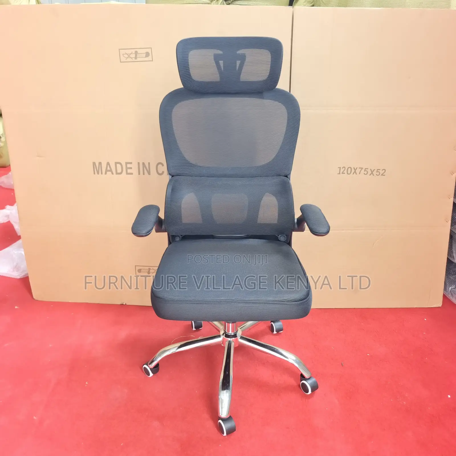 Swivel Orthopedic Seat With Flipping Armrest