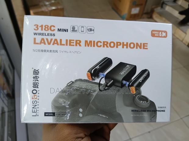 Lensgo Wireless Lavalier Microphone (Model 318c Mini). - thumbnail 2