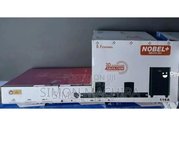 Black Original New Nobel Soundbar Nb-116a 5.1