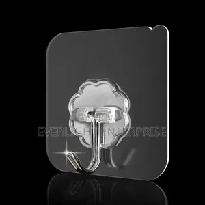 Strong Transparent Hooks 10 Pcs