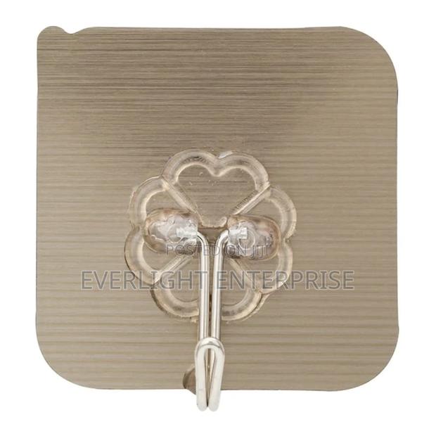 Strong Transparent Hooks 10 Pcs - thumbnail 2