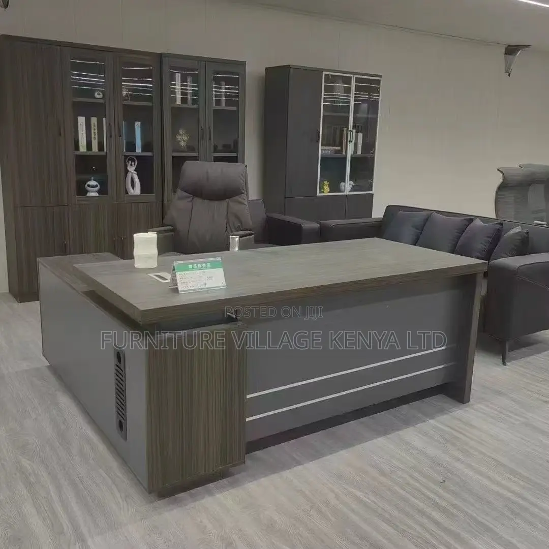 1800mm Imported Wooden Director's L-Shaped Desk