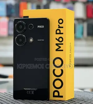 New Xiaomi Poco M6 Pro 256 GB Black