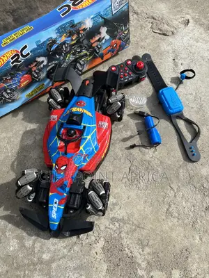 Rechargeable High Speed Turbo Drift Racing Toy Car(Spiderman Theme)