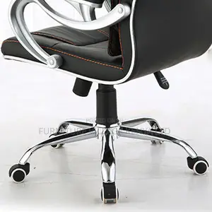 Leather Swivel Executive Boss Desk Seat