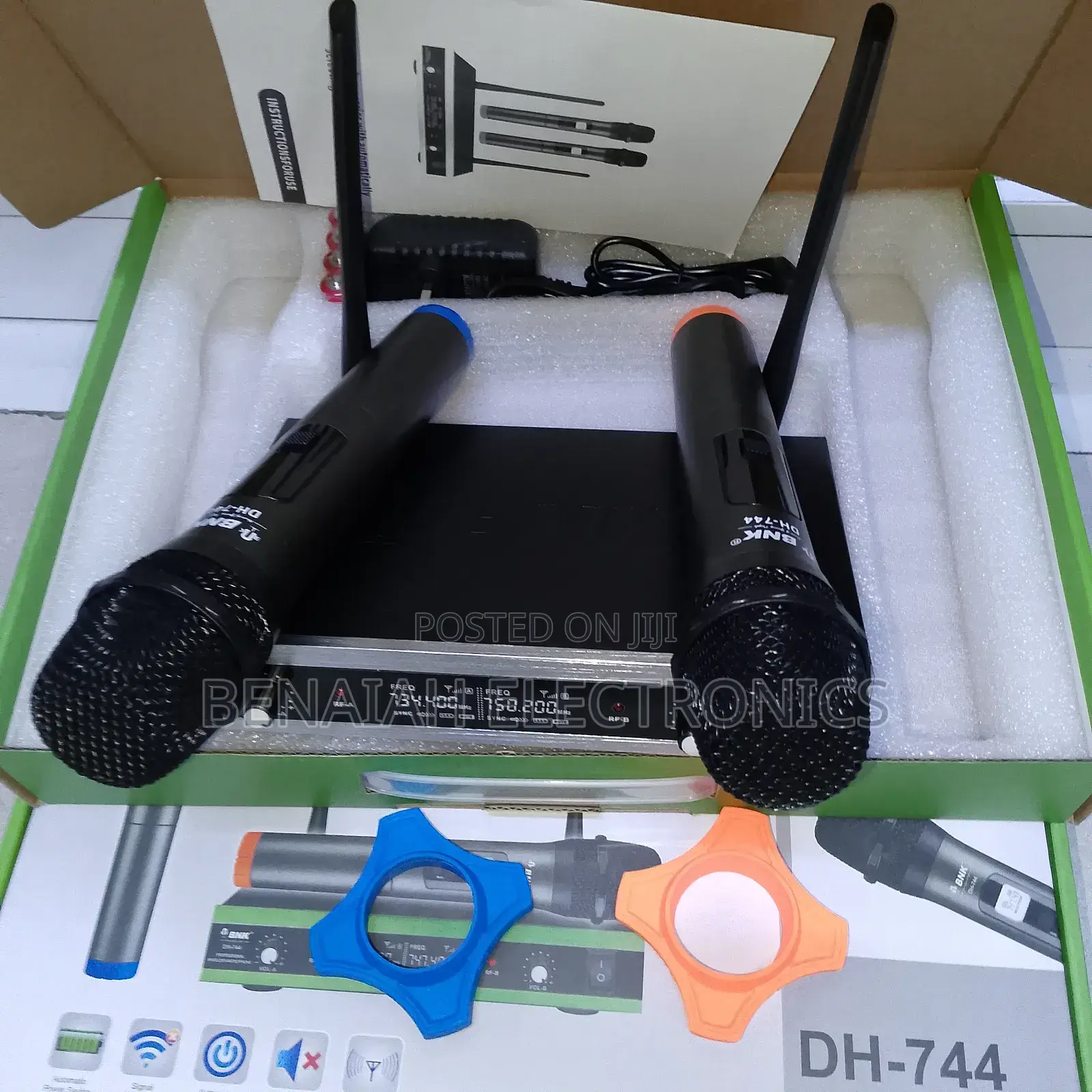 Wireless Bnk Microphone 744 With Powerful Signal Recognition