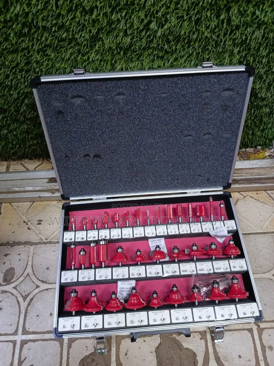 35pcs Router Bits Set 8mm