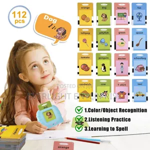 Educational Talking Flash Cards Learning English Machine