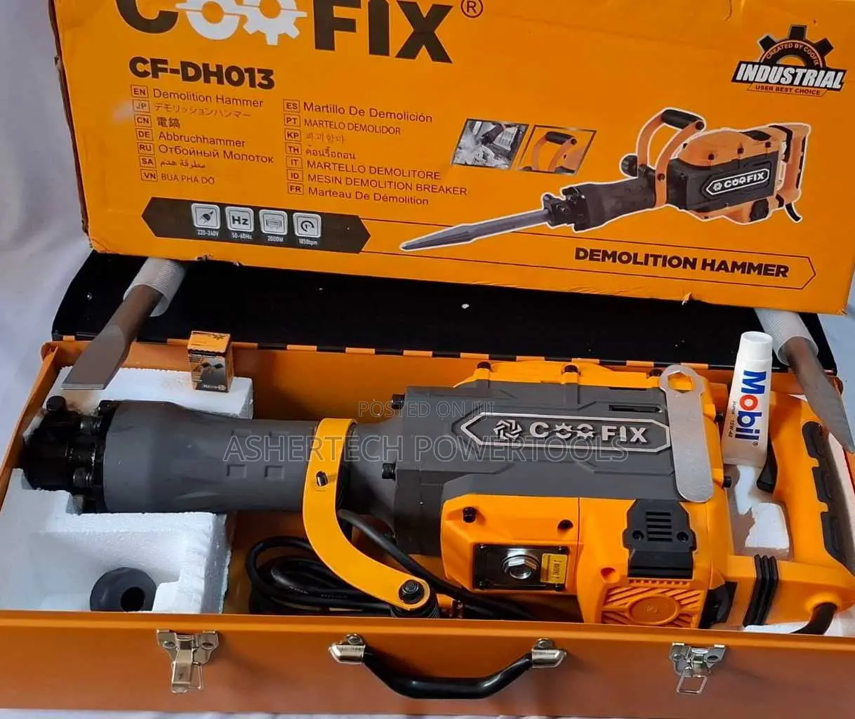Coofix Cf-Dh013 Demolition Hammer 1800w