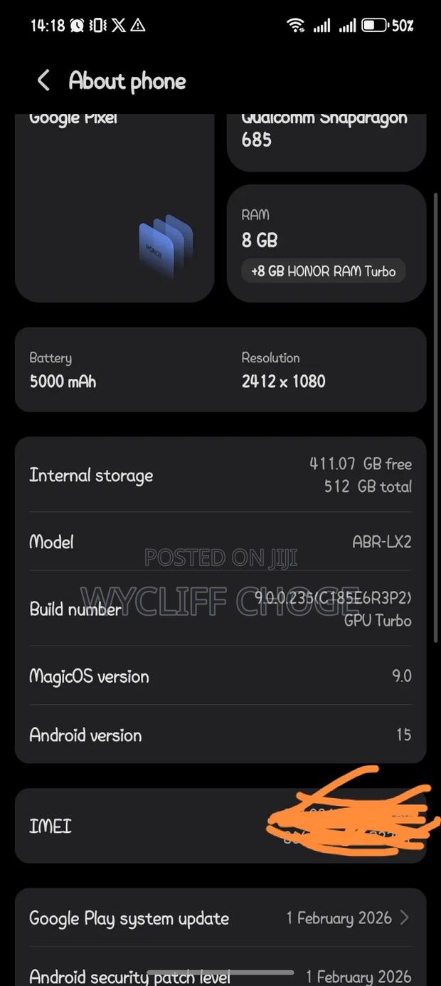 Honor X8c 512 GB White - thumbnail 7
