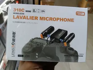 Lensgo318c Compact Wireless Omni Lavalier Microphone System