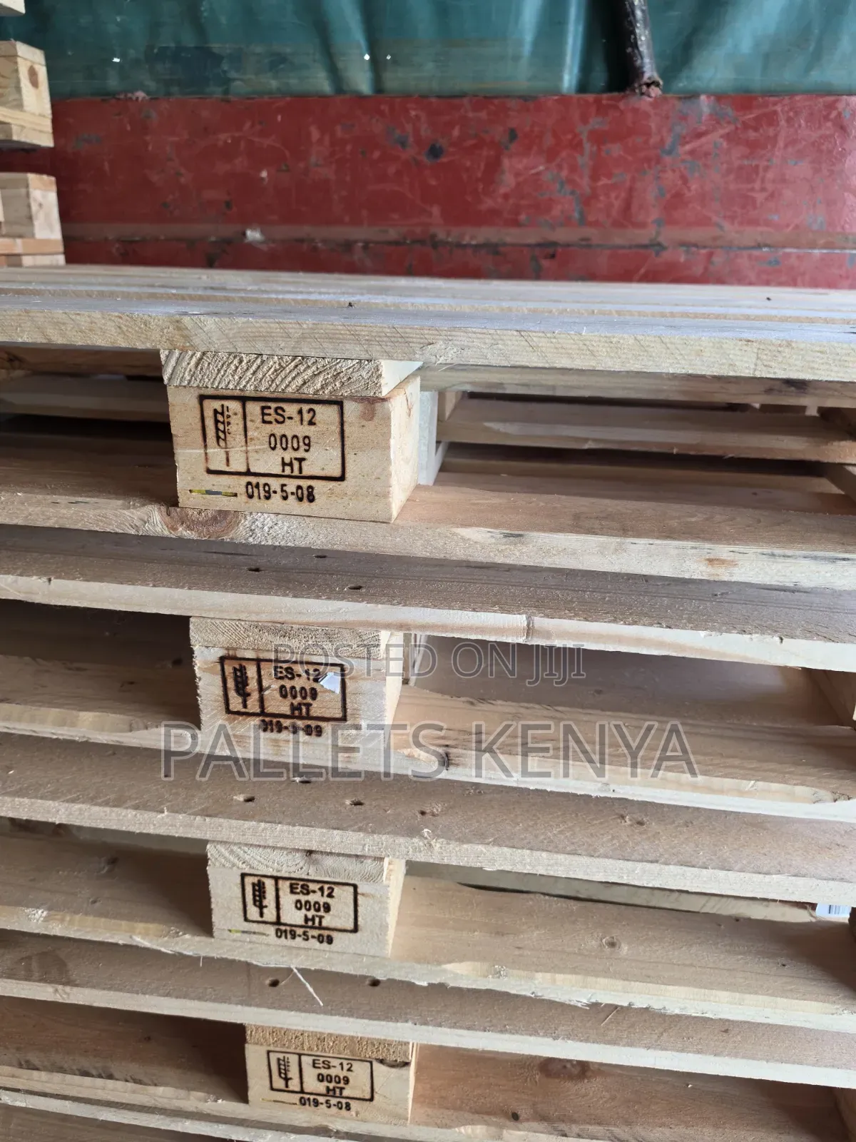 Wooden Pallets-Epal Heavy-Duty Wood Pallet.