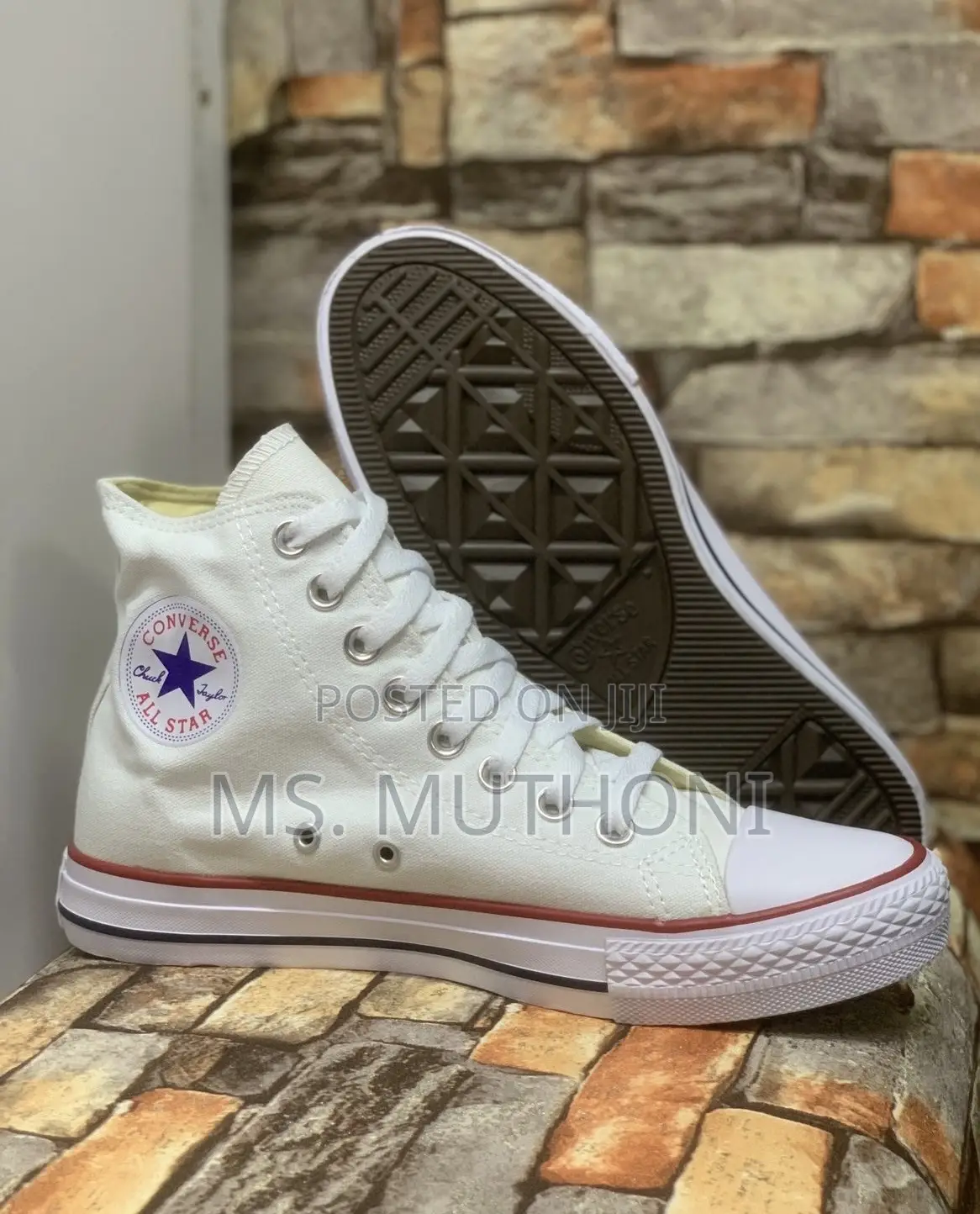 Brand New  Double Sole Converse Hightop Size 38-45