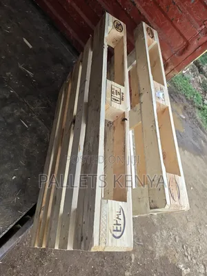 Wooden Pallets (Epal/Euro Pallets)- Ready for Shipping Storage.17