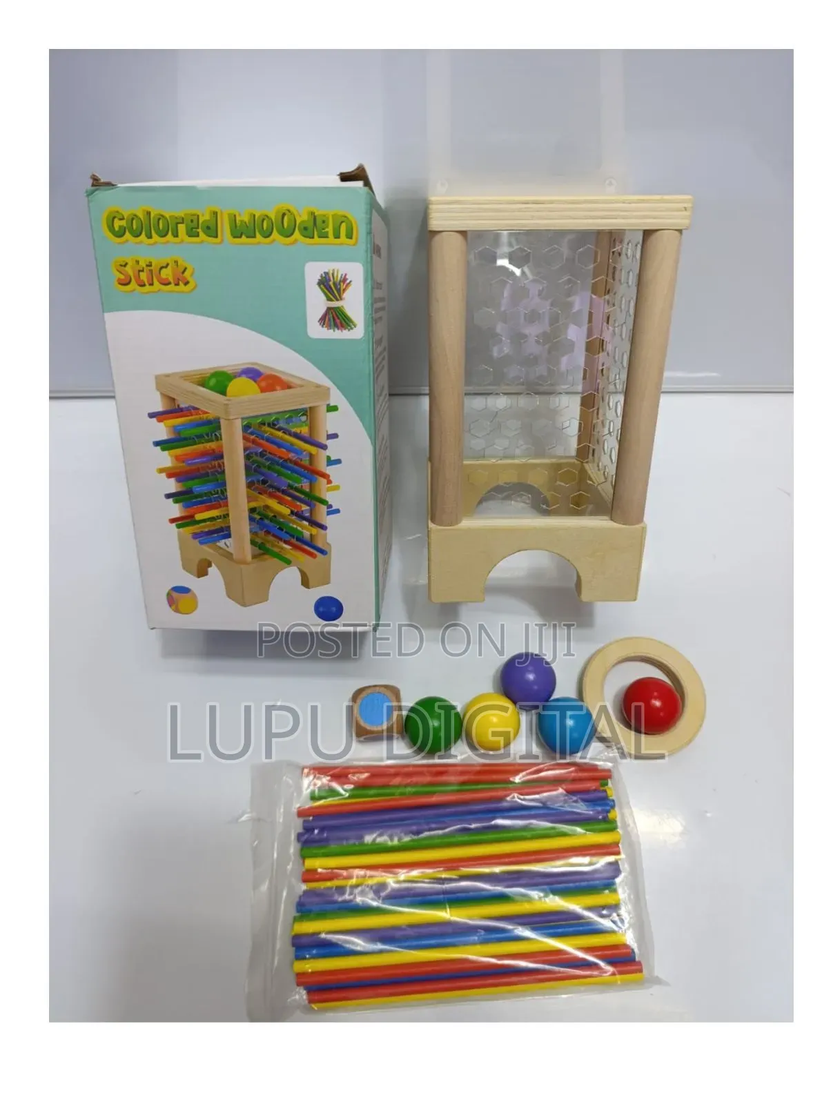Coloured Wooden Sticks