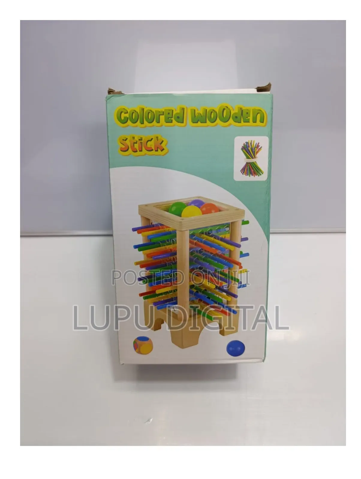 Coloured Wooden Sticks