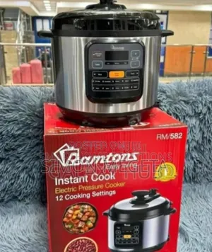Electric Digital Ramtons 6l Pressure Cooker. Large Capacity